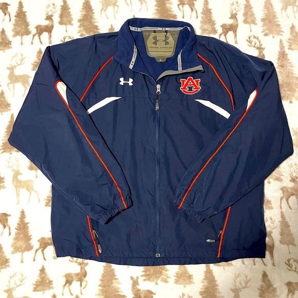 UNDER ARMOUR Auburn Tigers Full Zip Medium Weight Jacket (Size - L) - Picture 1 of 5